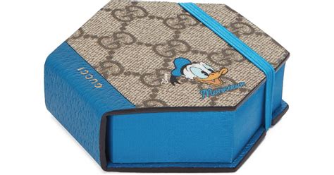 block notes disney x gucci|Disney x Gucci large Donald Duck sticky notes.